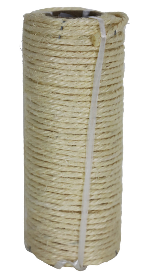 Sisal touw op rol (5 mm - 37,5 meter)