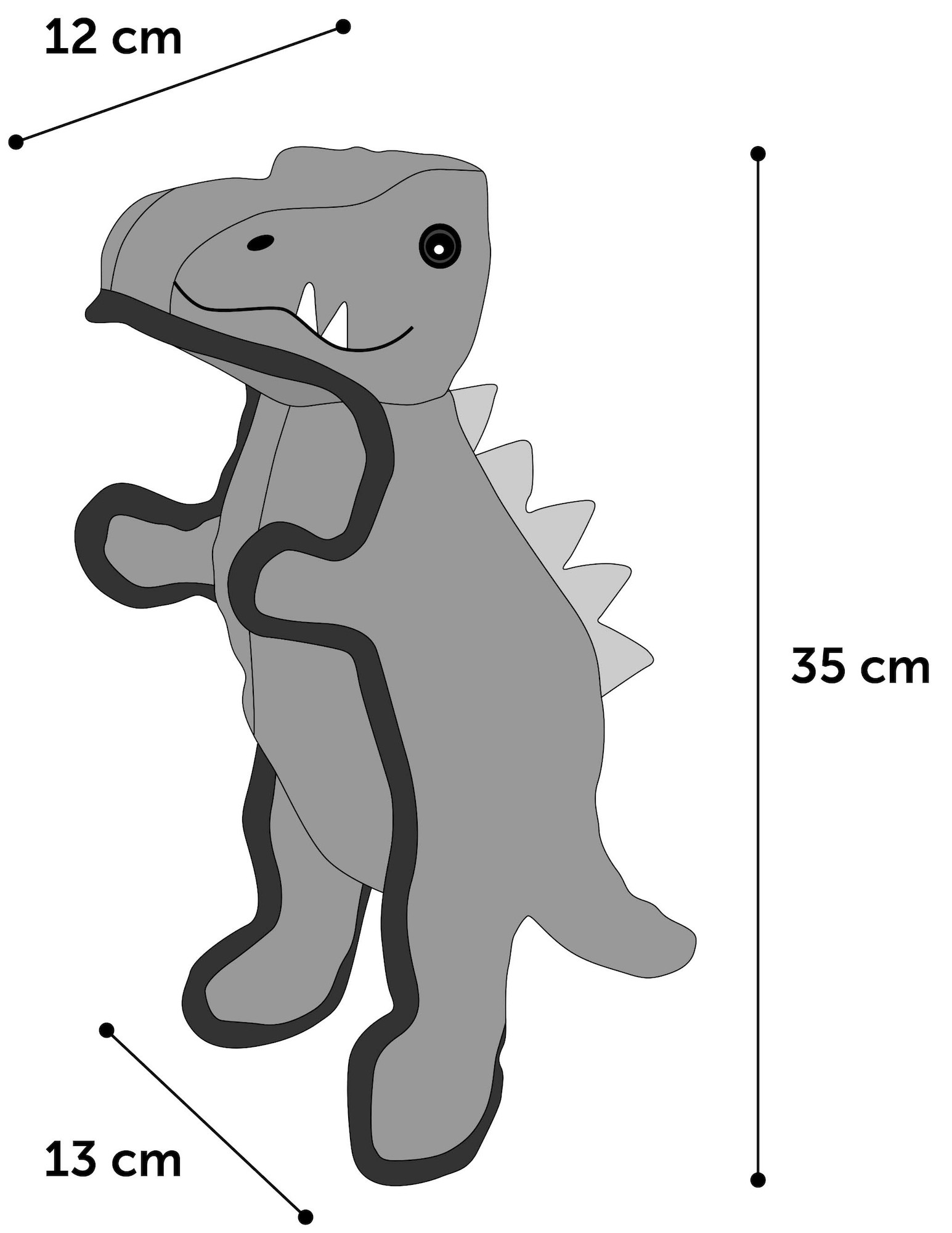 Strong Stuff Dinosaurus hondenspeelgoed