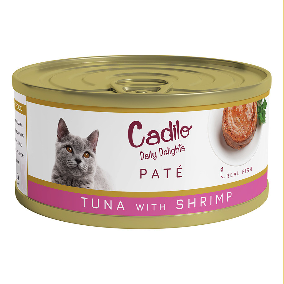 Cadilo met garnalen paté natvoer kat (70 g)