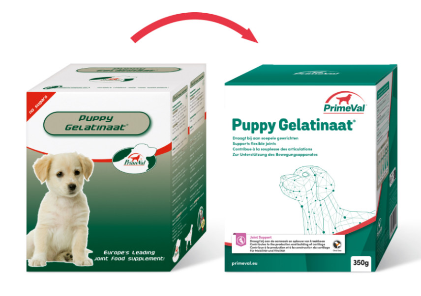 Primeval Puppy Gelatinate kosttillskott för valp