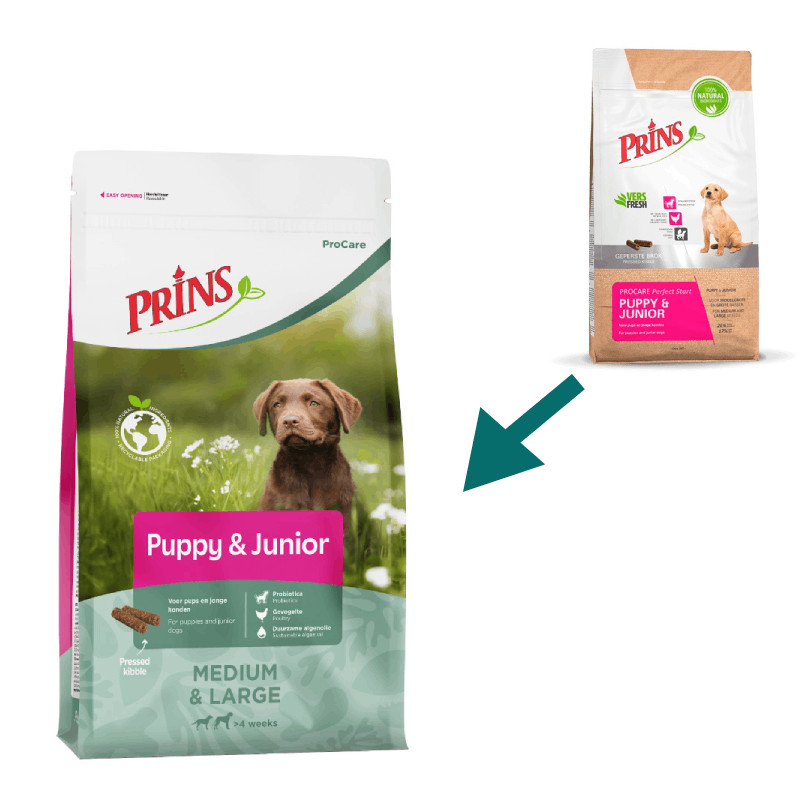 Prins ProCare Perfect Start Puppy & Junior hundfoder