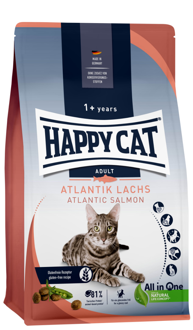 Happy Cat Adult Culinary met Atlantische zalm kattenvoer