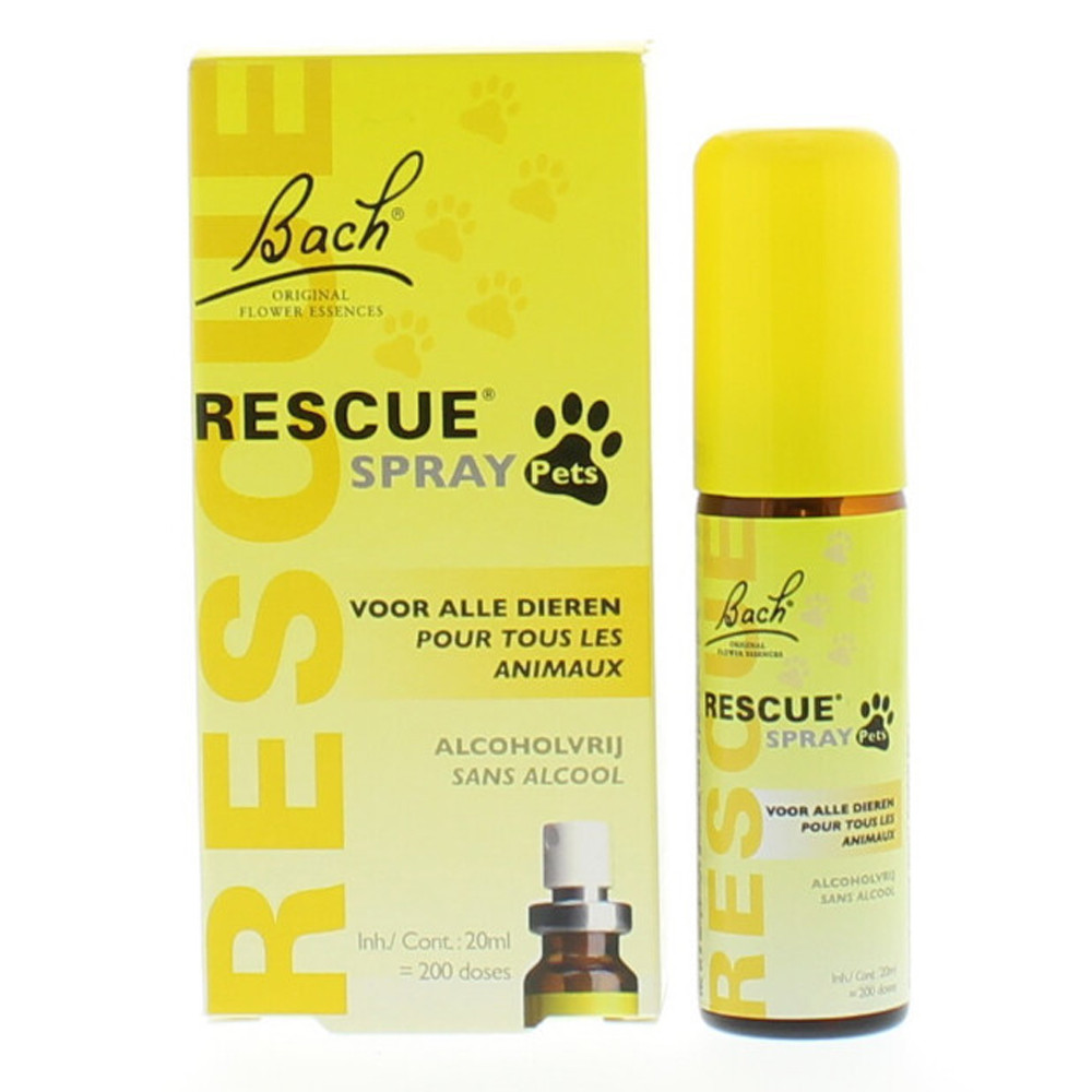 Bach Rescue spray voor alle dieren (20 ml)