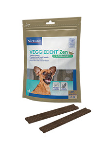 Virbac VeggieDent Zen Extra Small hondensnack tot 5 kg/15 kauwstrips