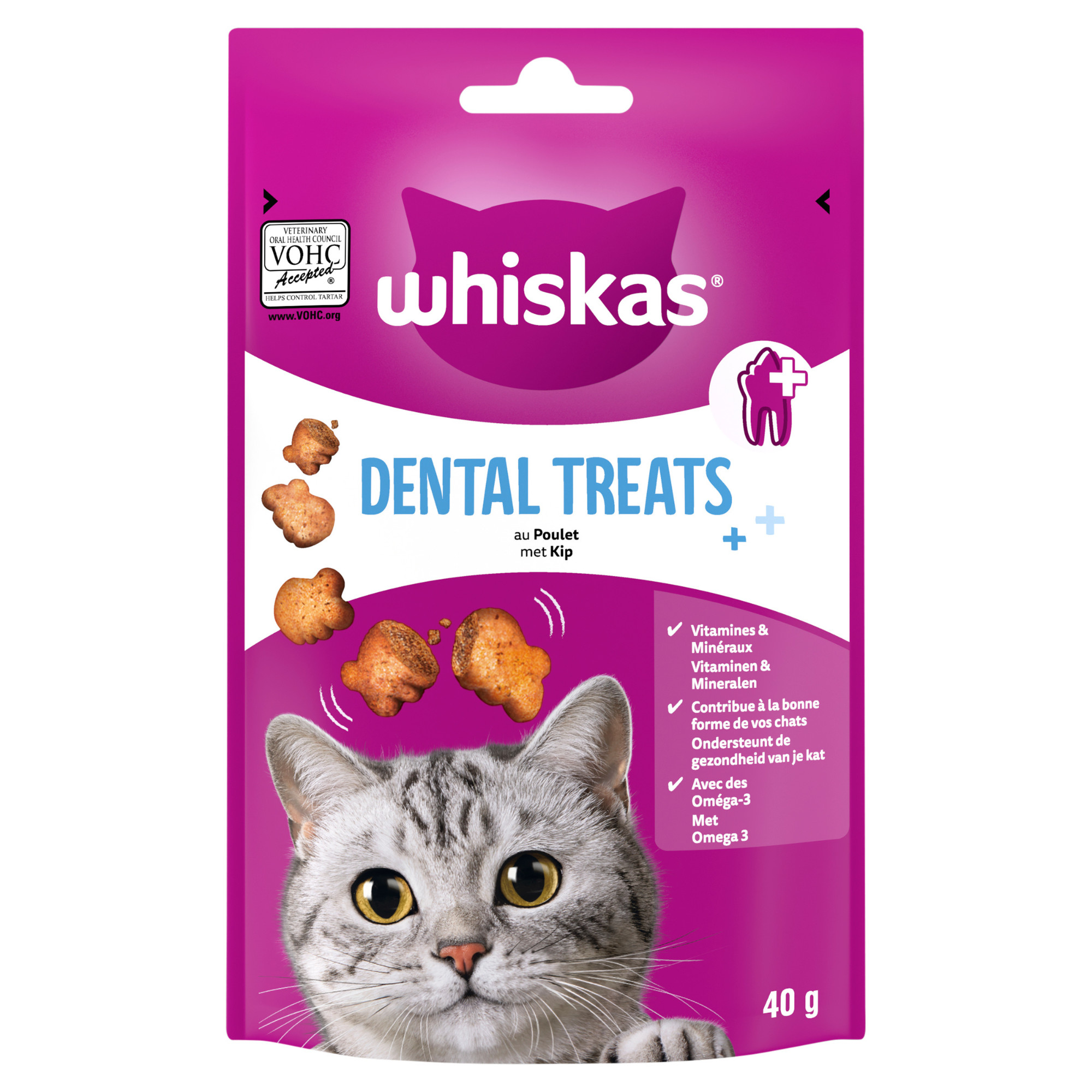 Whiskas Dental Treats kattgodis