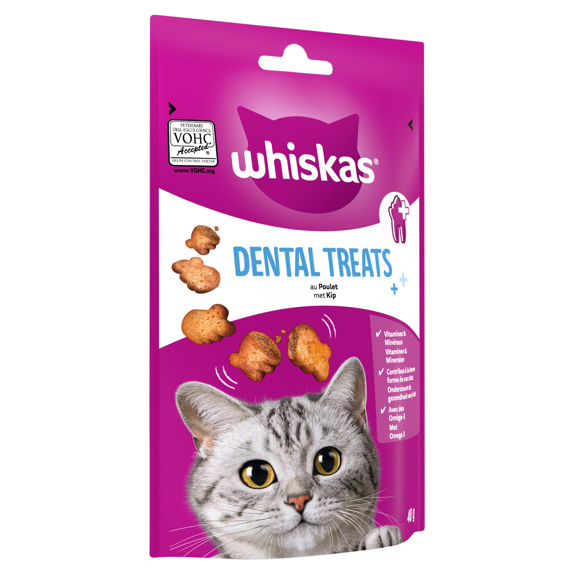 Whiskas Dental Treats kattgodis